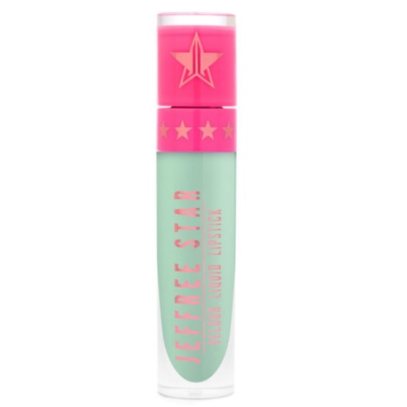 NEW! JEFFREE STAR VELOUR LIQUID Matte LIPSTICK in HIGH SOCIETY Mint Green - Picture 8 of 15